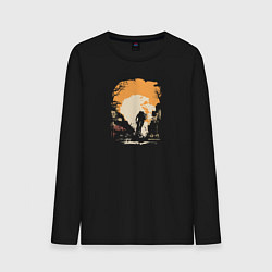 Мужской лонгслив Осенние покатушки