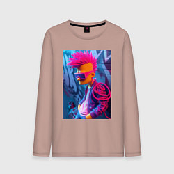 Мужской лонгслив Bart Simpson - punk