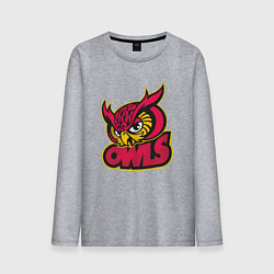 Мужской лонгслив Team owls