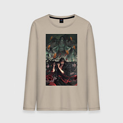 Мужской лонгслив Усянь Вэй повелитель мертвых