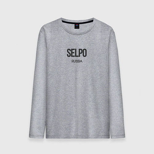 Мужской лонгслив Selpo / Меланж – фото 1