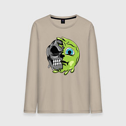 Мужской лонгслив Green smile