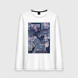 Мужской лонгслив Патриотизм Джеймс Мориарти