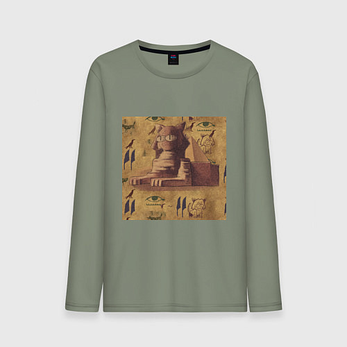 Мужской лонгслив Egypt Necoarc / Авокадо – фото 1
