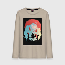 Мужской лонгслив Реинкарнация безработного Эрис Бореас Грейрат