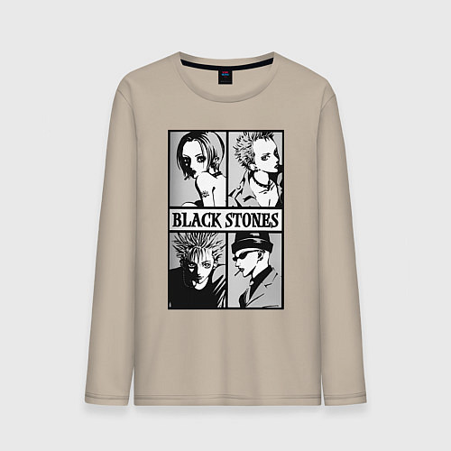 Мужской лонгслив Нана Осаки / Миндальный – фото 1