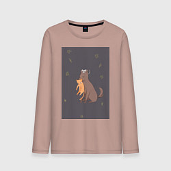 Мужской лонгслив Корзинка фруктов Юки Сома