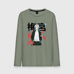 Мужской лонгслив Ветролом - Хадзиме Умемия