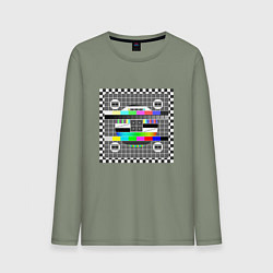 Мужской лонгслив Настроечная тв таблица