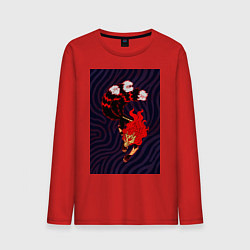 Мужской лонгслив Богиня ужаса