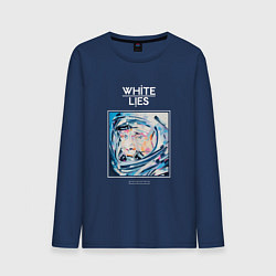 Мужской лонгслив White Lies - Big TV new merch