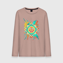 Мужской лонгслив Загадочная маска