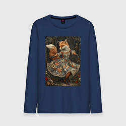 Мужской лонгслив Лиса Патрикеевна