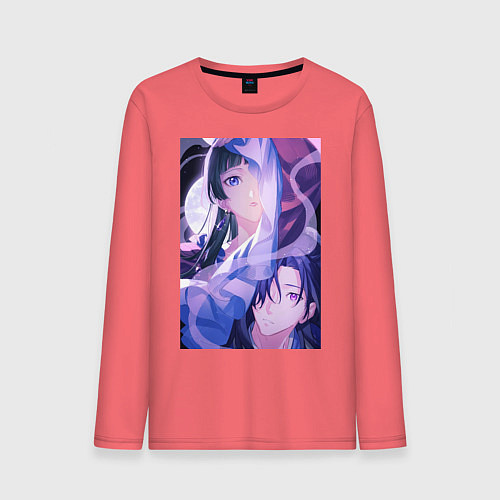 Мужской лонгслив Монолог фармацевта Маомао сыщик / Коралловый – фото 1