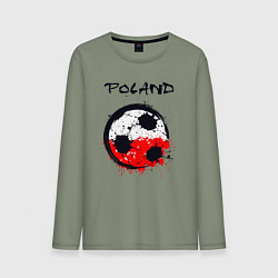 Мужской лонгслив Сборная Польши
