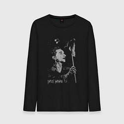 Мужской лонгслив Depeche Mode - Gahan microphone