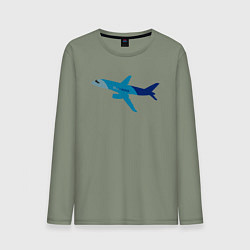 Мужской лонгслив Superjet-100 синий