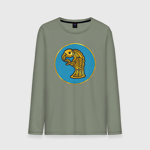 Мужской лонгслив Юты из Total War: Attila / Авокадо – фото 1
