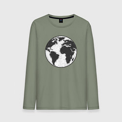 Мужской лонгслив Planet earth