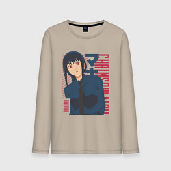 Мужской лонгслив Человек-бензопила Макима Makima