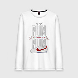 Мужской лонгслив Forrest Gump - run Forrest run