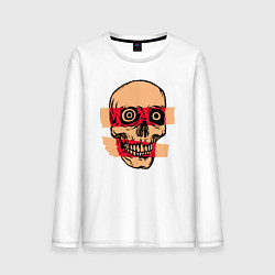 Мужской лонгслив Череп рентген