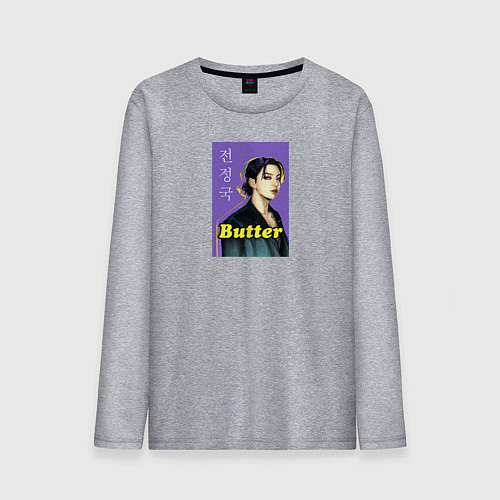 Мужской лонгслив Butter JK / Меланж – фото 1