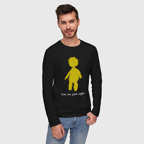 Мужской лонгслив Depeche Mode - lspa angel / Черный – фото 3