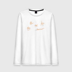 Мужской лонгслив Cats fun club