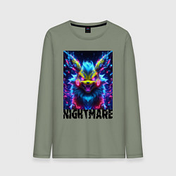 Мужской лонгслив Nightmare - Pikachu