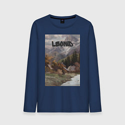 Мужской лонгслив Leonid деревушка