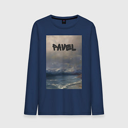 Мужской лонгслив Pavel волны