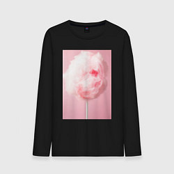 Мужской лонгслив Череп сахарная вата