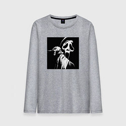 Мужской лонгслив Крик с ножом
