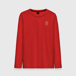 Мужской лонгслив Мы русские с нами Бог Ника белая патриоты