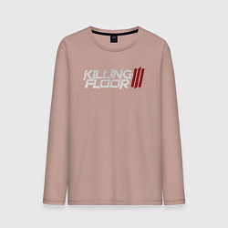 Мужской лонгслив Killing floor 3 logo