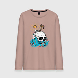 Мужской лонгслив Остров черепа