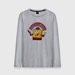 Мужской лонгслив Губка Фредди - квадратные штаны Боб