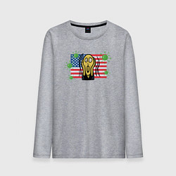 Мужской лонгслив Вирус в США