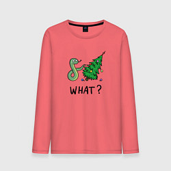 Мужской лонгслив Змей роняет елку