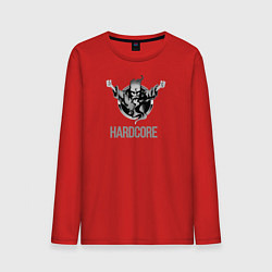 Мужской лонгслив Hardcore will never die