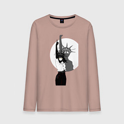 Мужской лонгслив Человек-бензопила Йор