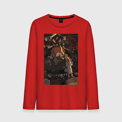 Мужской лонгслив Тыква мистика