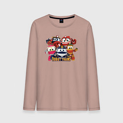 Мужской лонгслив Robot trains