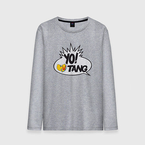 Мужской лонгслив Yo Wu-Tang / Меланж – фото 1