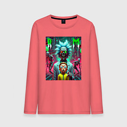 Мужской лонгслив Rick and Morty - horror fantasy