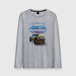 Мужской лонгслив Монстр-трак