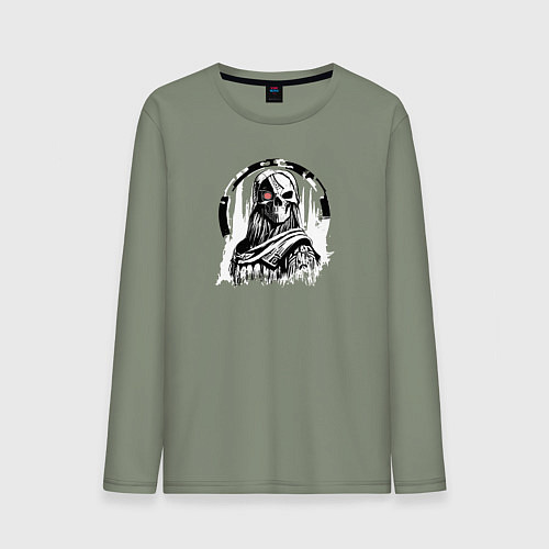 Мужской лонгслив Древнее мастерство / Авокадо – фото 1