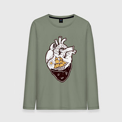 Мужской лонгслив Сердце корабля