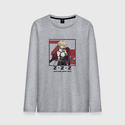 Мужской лонгслив Эвелин Шевалье - Zenless Zone Zero